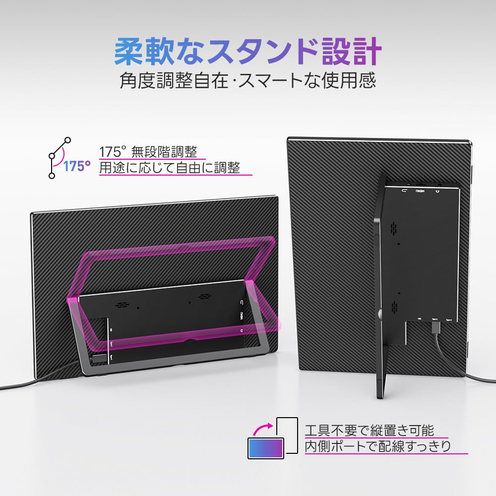 Amazon.co.jp: 【発売セールP10倍】Upperizon モバイルモニター 15.6